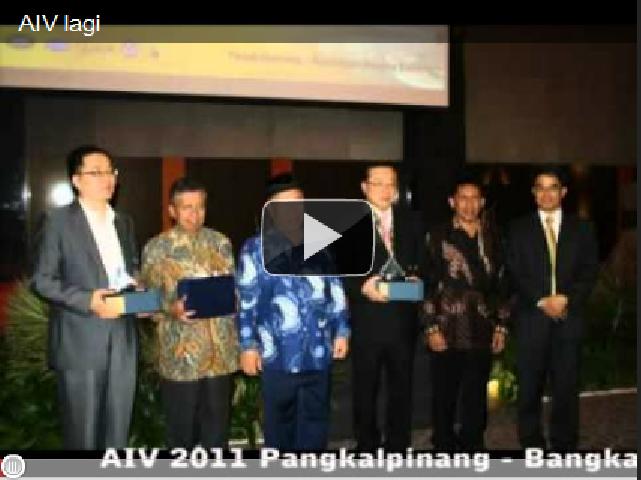 <center>WORKSHOP AIV 2011 PANGKAL PINANG</center> video